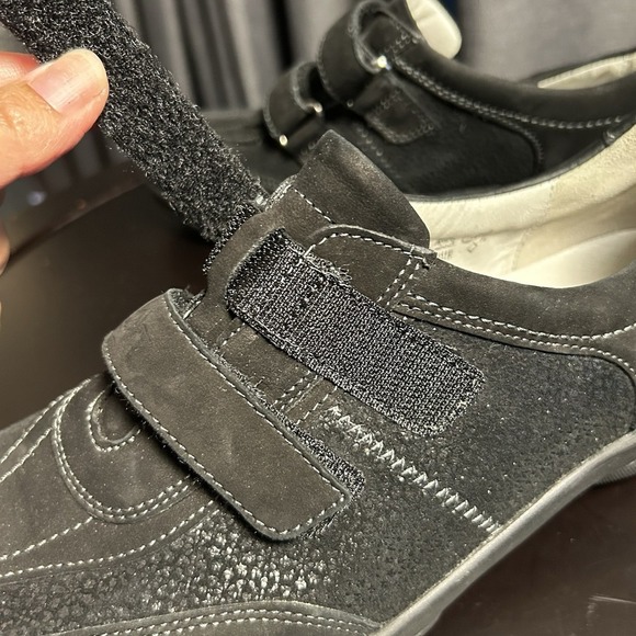 Waldlaufer Proactiv Women"s Joy w/ Kya Black Nubuck Comfort Shoes Size 10 Wide - Picture 6 of 13